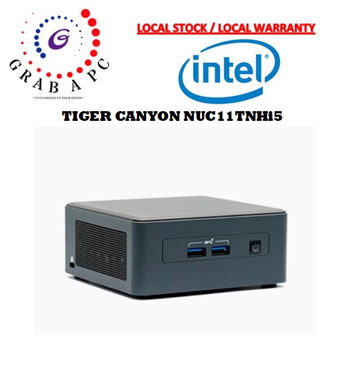 INTEL TIGER CANYON NUC11TNHi5 BAREBONE (WITHOUT OS,SSD AND RAM)