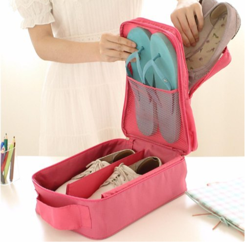 [Local Seller] Traveller Organizer Shoe Toiletry Bag Pouch